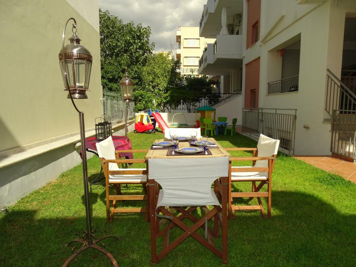Dreamy Studio With Private Garden أثينا المظهر الخارجي الصورة